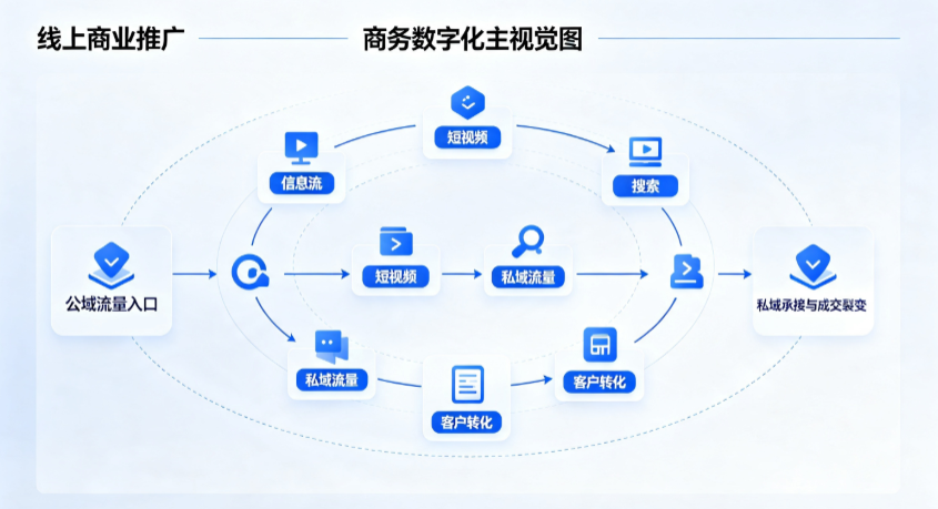 闽清县线上商业推广怎么做？全域流量闭环搭建与低成本转化实战指南