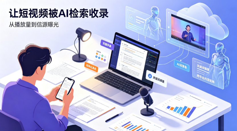 闽清县短视频创作者新必修课：吃透 GEO 优化，让抖音内容被豆包、DeepSeek、元宝智能体收录